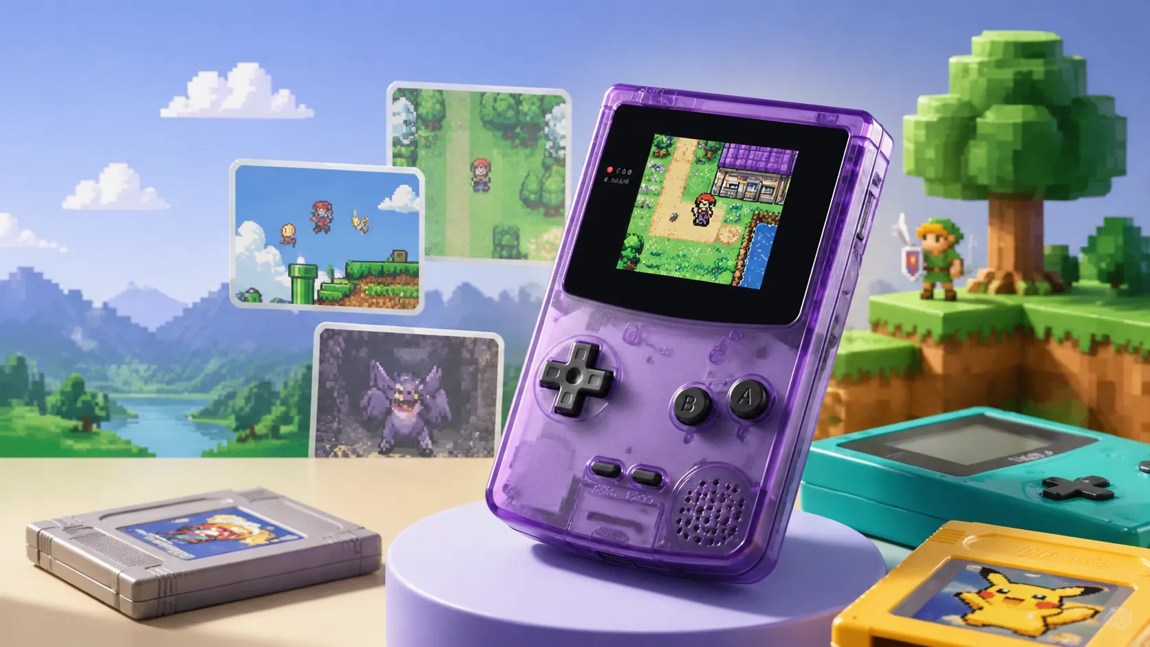 Color Handheld Retro Games Online: Pick a Better Short Session